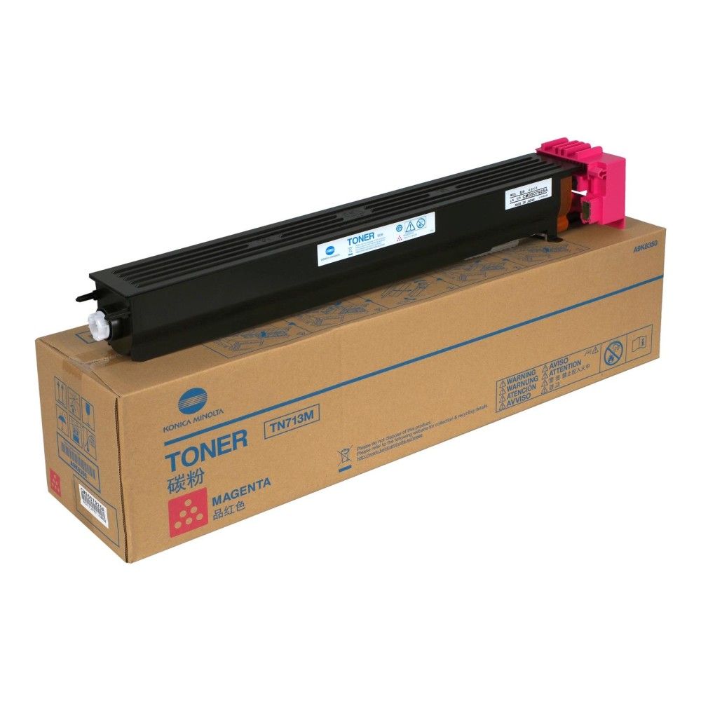 Konica-Minolta KonicaMinolta Toner TN-713 TN713 Magenta (A9K8350)_1