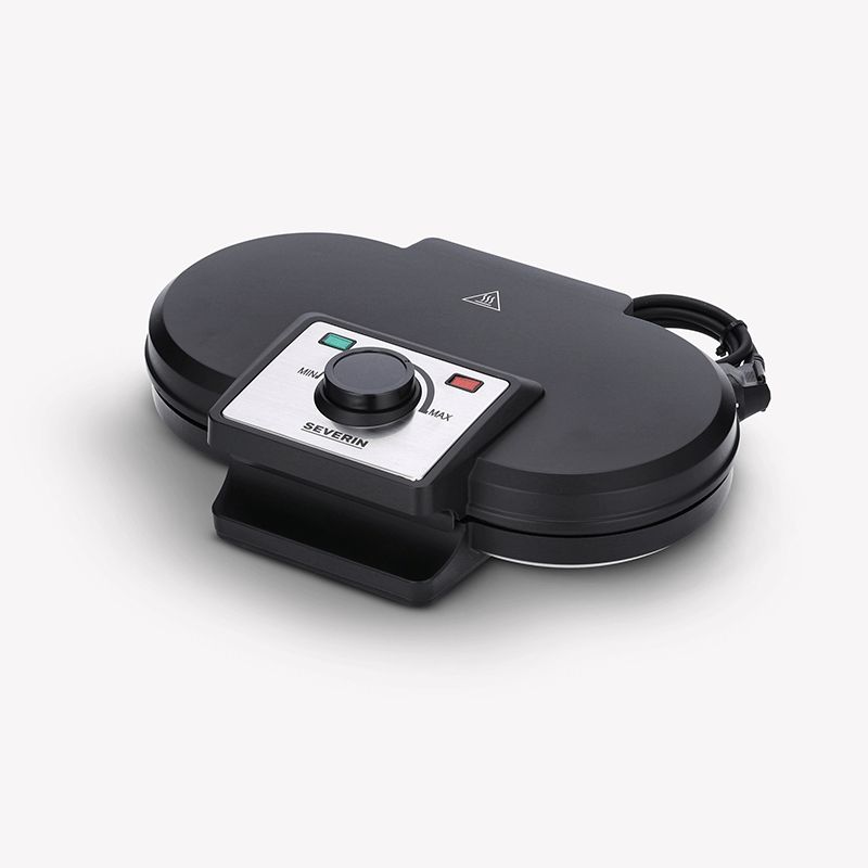 Severin Double Waffle Maker 1200W black Schwarz (WA2106)_2