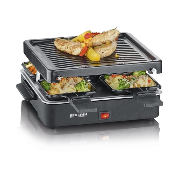 Severin Raclette 4 persons black Schwarz RG 2370 (RG 2370)_2