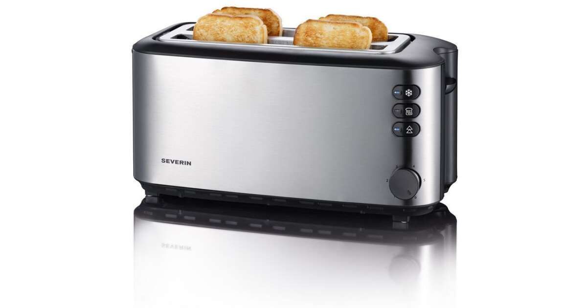Severin Toaster 4 slice stainless steel AT 2509 (AT2509)_3
