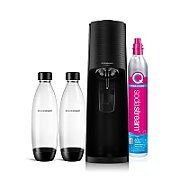 SodaStream Soda Maker Terra Valuepack QC black Schwarz incl 2 bottles (1012812310)_1