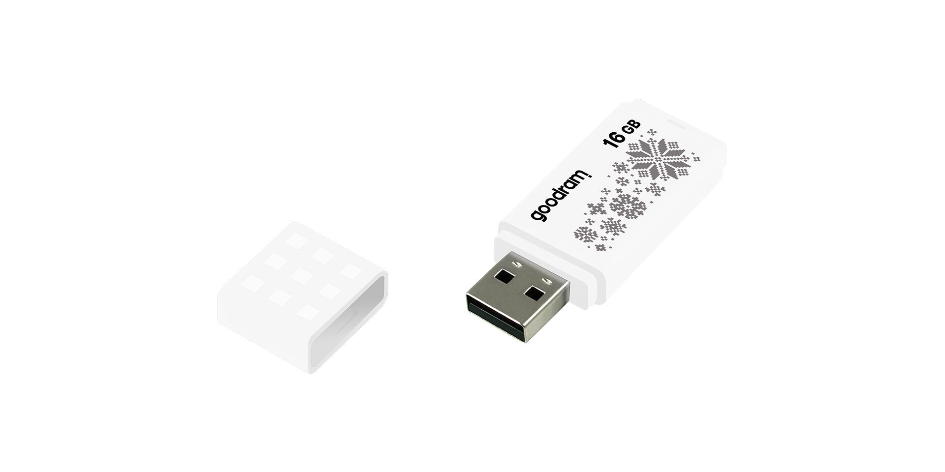 GOODRAM FLASHDRIVE 64GB UME2-WINTER WHITE USB 2.0_1