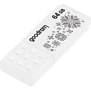 GOODRAM FLASHDRIVE 64GB UME2-WINTER WHITE USB 2.0_2