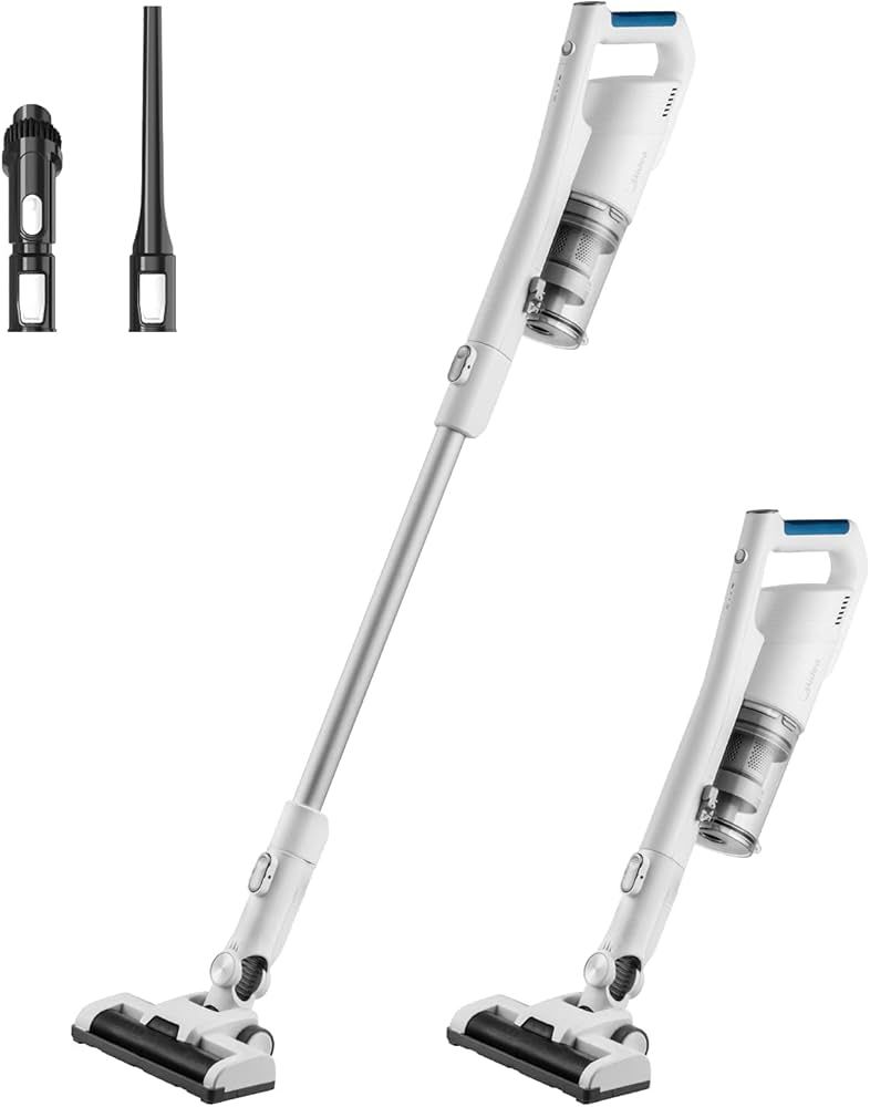 Midea Cordless Vacuum Cleaner | P5 MCS2021WB | 150 W | 21.6 V | Operating time (max) 45 min | White_1