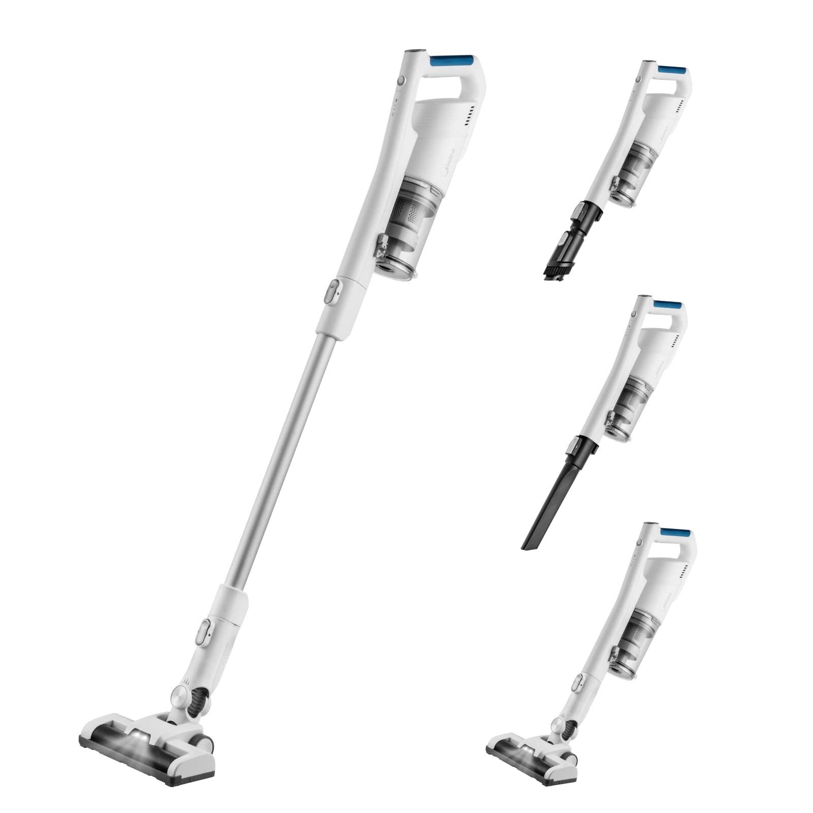 Midea Cordless Vacuum Cleaner | P5 MCS2021WB | 150 W | 21.6 V | Operating time (max) 45 min | White_5