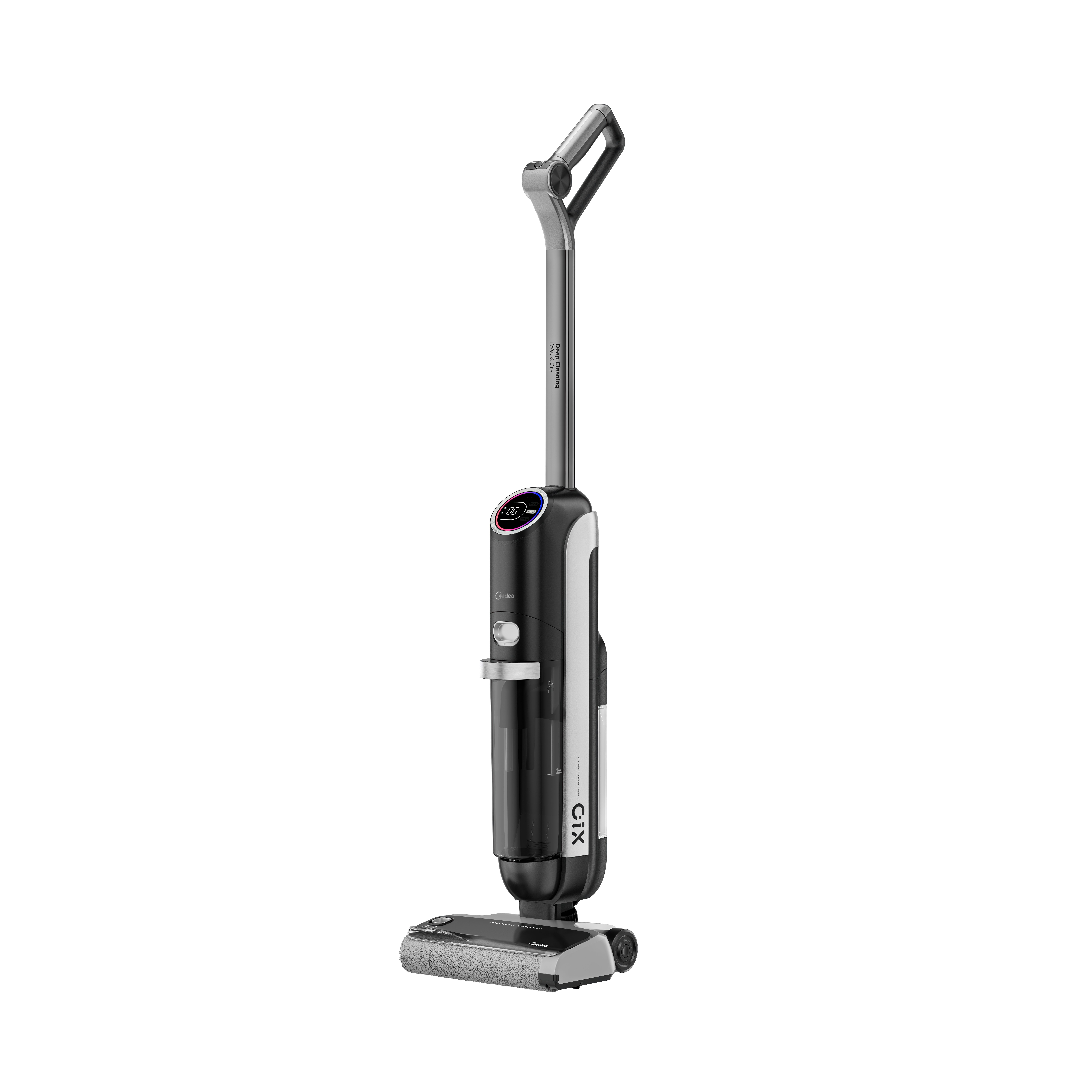 Midea Cordless Vacuum Cleaner X10 Wet and Dry 220 W 22.2 V Operating time (max) 35 min Black_3