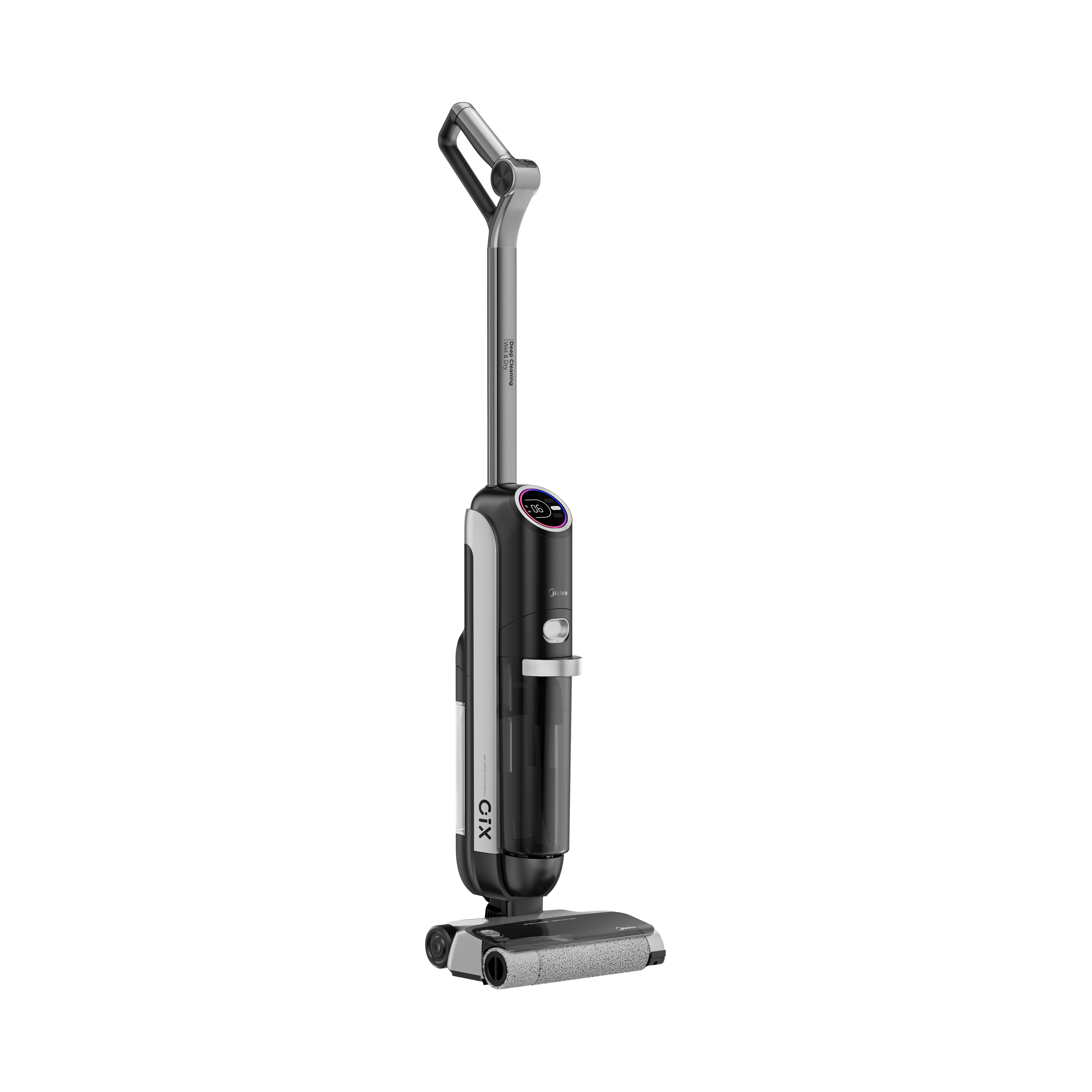 Midea Cordless Vacuum Cleaner X10 Wet and Dry 220 W 22.2 V Operating time (max) 35 min Black_4
