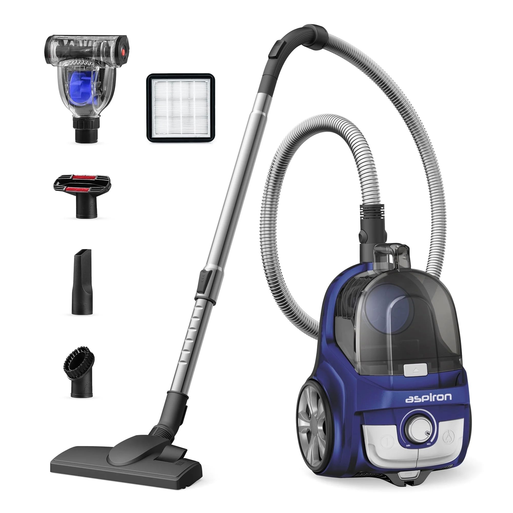 Gorenje Vacuum Cleaner VCEA01GACBUCY Bagless  Power 800 W  Dust capacity 2.2 L  Blue_1
