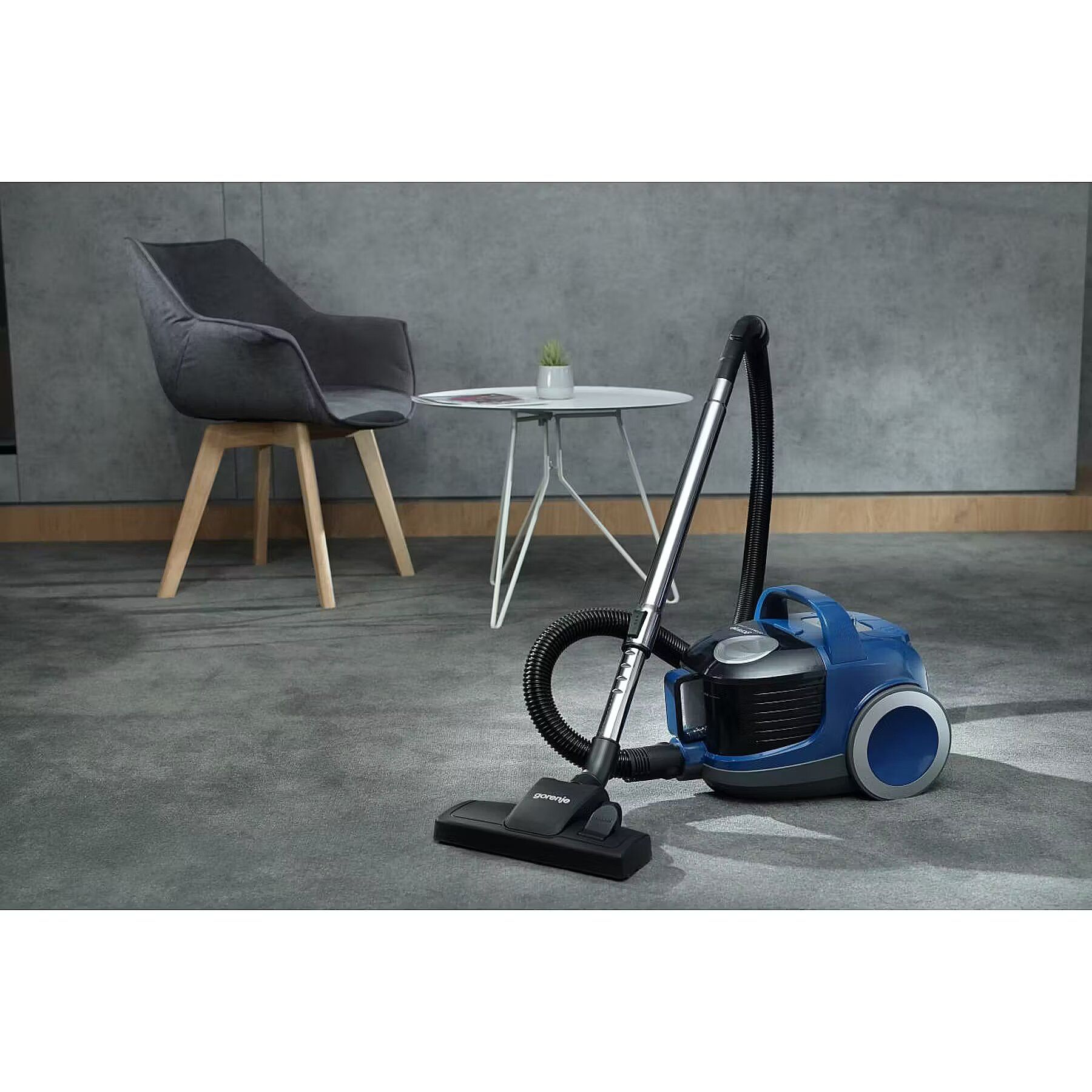 Gorenje Vacuum Cleaner VCEA01GACBUCY Bagless  Power 800 W  Dust capacity 2.2 L  Blue_3