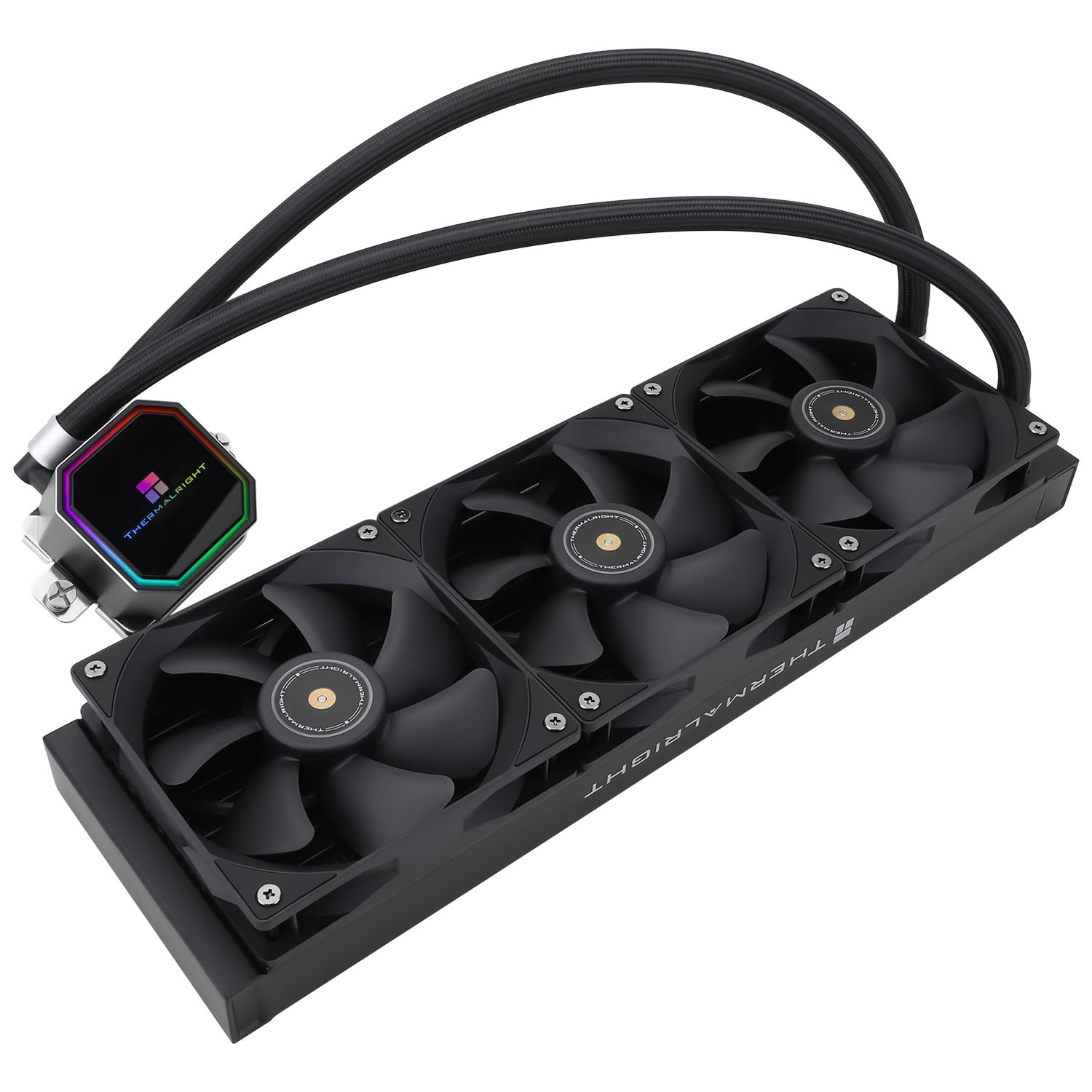 Thermalright Frozen Prism 360 BLACK Complete Water Cooling with RGB  black_1