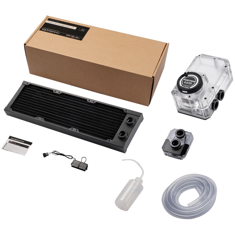 PHANTEKS Glacier EZ-Fit 360 SOFT-KIT  water cooling kit - white_3