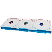 Lian Li UNI FAN TL Wireless LCD Fan  ARGB  PWM  3-pack incl. Controller - Reverse Blade  120 mm  white_1