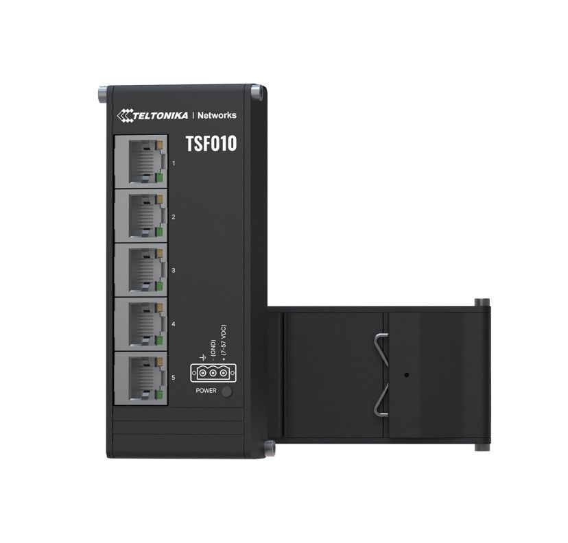 Teltonika TSF010 | Switch | 5x RJ45 100Mb/s  IP30_1