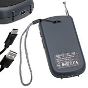 Camry | Portable mini radio | CR 1905 | Alarm function | Black_3