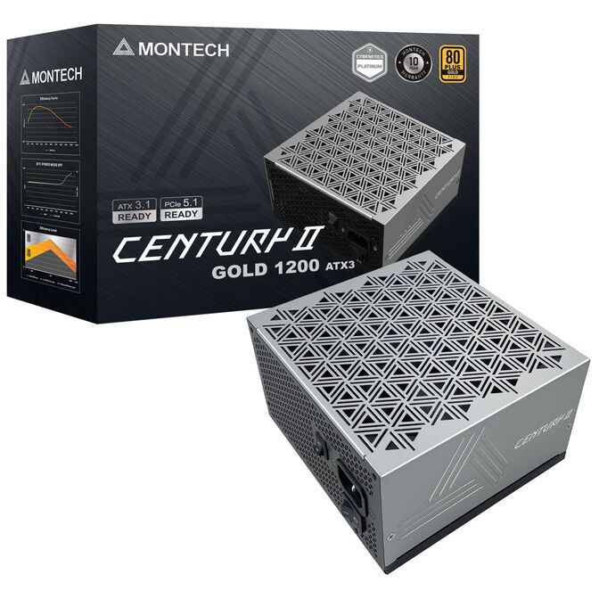 Montech Titan PLA 750W - 80 PLUS & Cybenetics Platinum  modular  PCIe 5.1 - 750 Watt_2