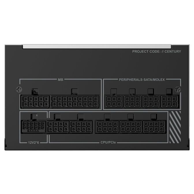Montech Titan PLA 750W - 80 PLUS & Cybenetics Platinum  modular  PCIe 5.1 - 750 Watt_4