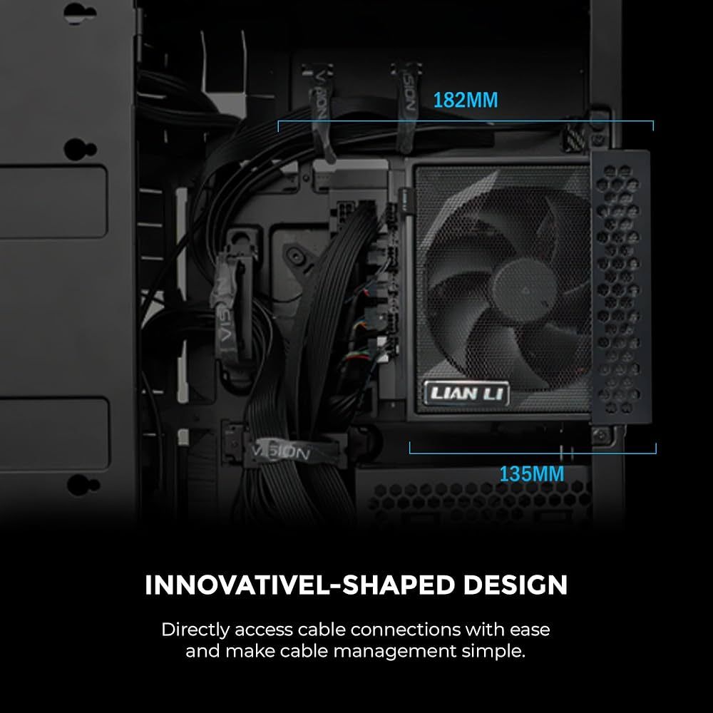 Lian Li EDGE GOLD 1200 80 PLUS Gold Netzteil  PCIe 5.1  ATX 3.1 - 1.200 Watt  schwarz  inkl. USB-Hub_4