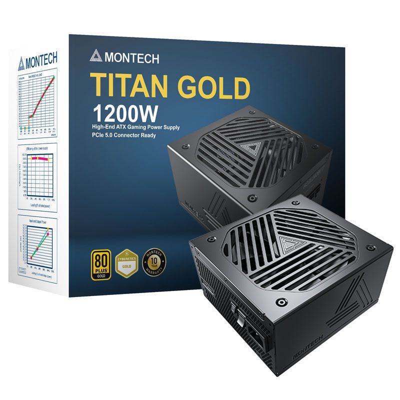 Montech Titan PLA 1000W - 80 PLUS & Cybenetics Platinum  modular  PCIe 5.1 - 1000 Watt  weiß_3