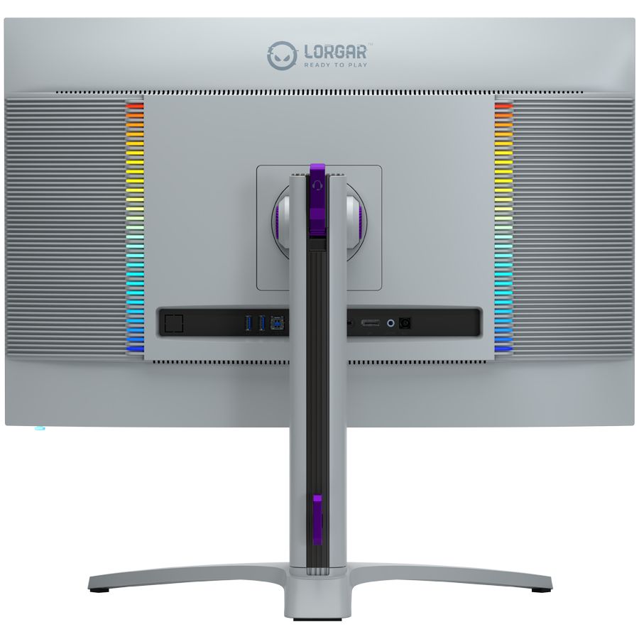 LORGAR 27MP1, UHD MiniLED Gaming Monitor Pro, 27'' (3840*2160) fast IPS flat monitor, black/milky grey_4