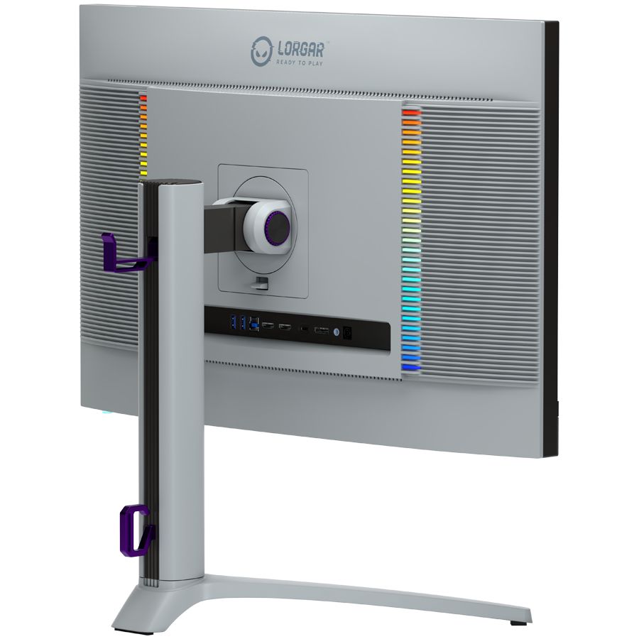 LORGAR 27MP1, UHD MiniLED Gaming Monitor Pro, 27'' (3840*2160) fast IPS flat monitor, black/milky grey_5