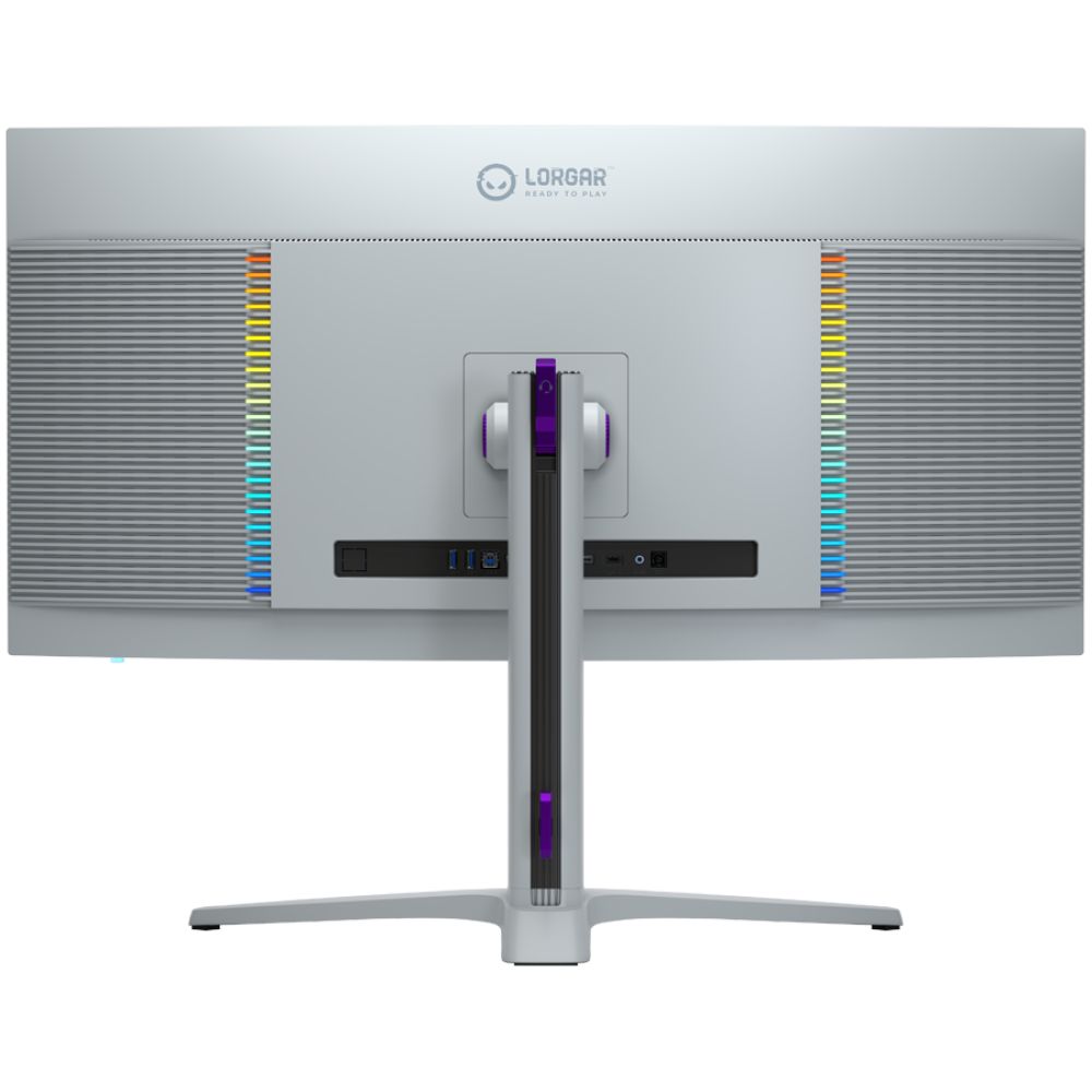 LORGAR 34MP1, UWQHD MiniLED Gaming Monitor Pro, 34'' (3440*1440) VA curve monitor, black/milky grey_2