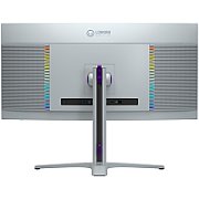 LORGAR 34MP1, UWQHD MiniLED Gaming Monitor Pro, 34'' (3440*1440) VA curve monitor, black/milky grey_2