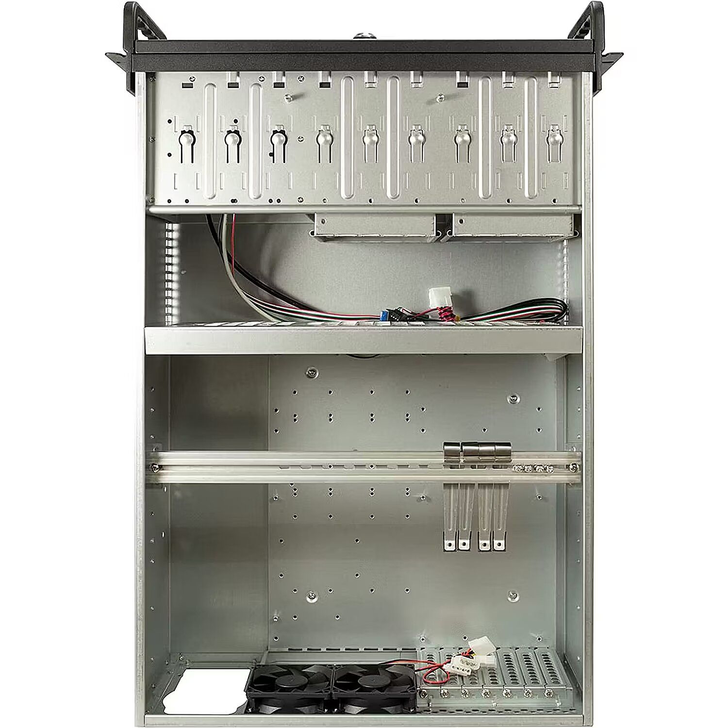 Inter-Tech IPC 4U-4129L Rack Metallic  Silver_2