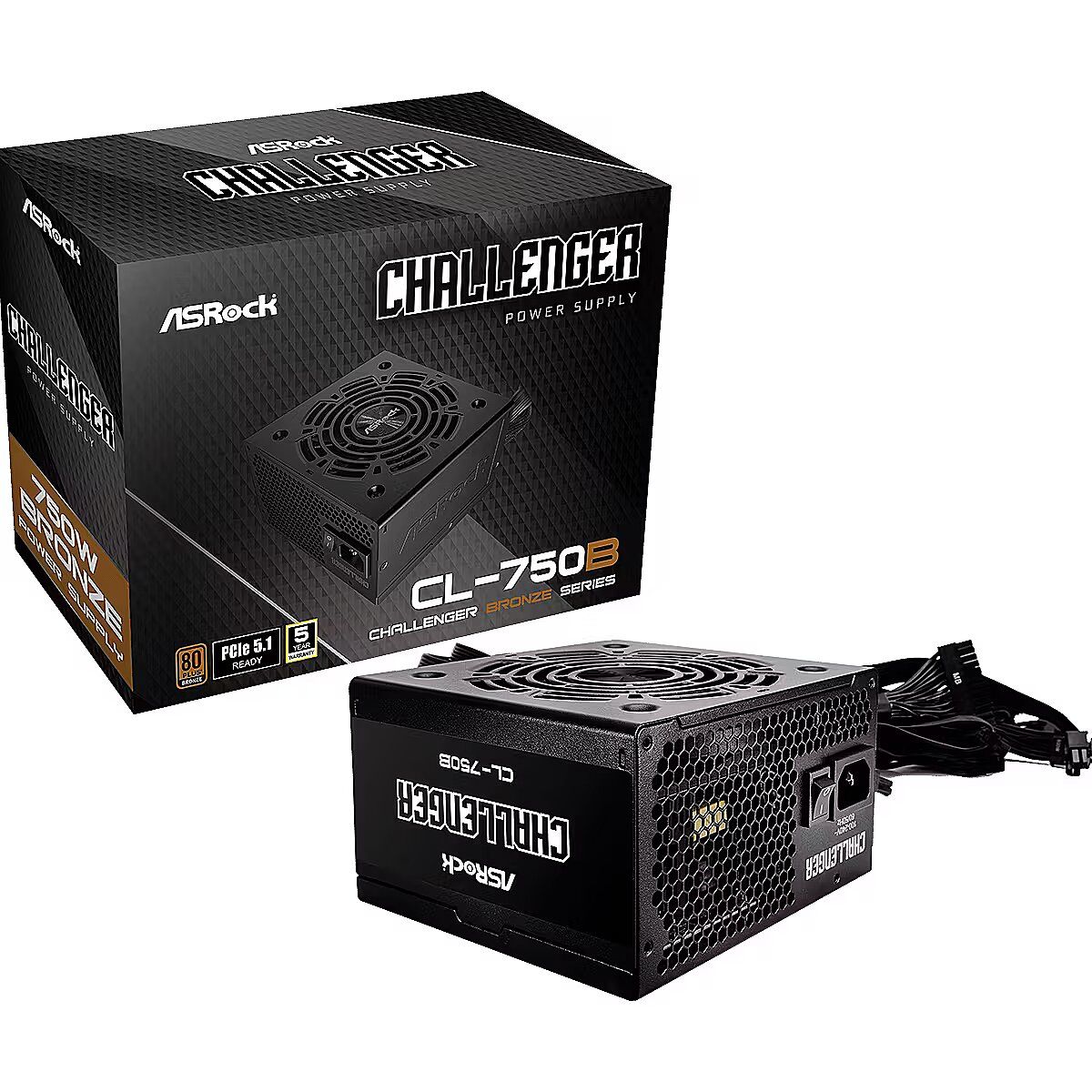 Zasilacz ASRock CHALLENGER 750W 80 Plus Bronze_1