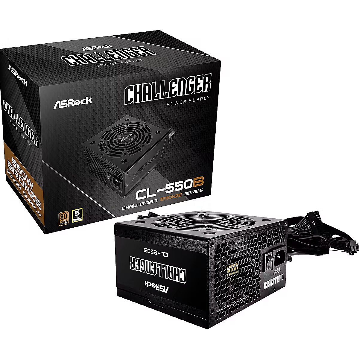 Zasilacz ASRock CHALLENGER 550W 80 Plus Bronze_1