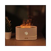PLATINET FLAME AROMA DIFFUSER HUMIDIFIER  180ML 4,5W WHITE  [46110]_1