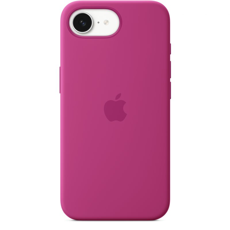 IPHONE 16E SILICONE CASE/FUCHSIA_1