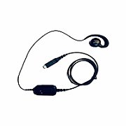 USB-C Wired Headset for PTT + VoIP w/ rotating ear piece for right/left ear wearing.  Includes built-in PTT button and volume control._1