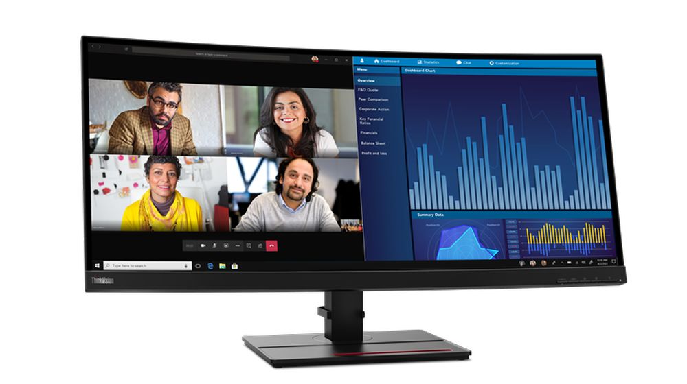 Lenovo ThinkVision P34w-20 LED display 86,7 cm (34.1