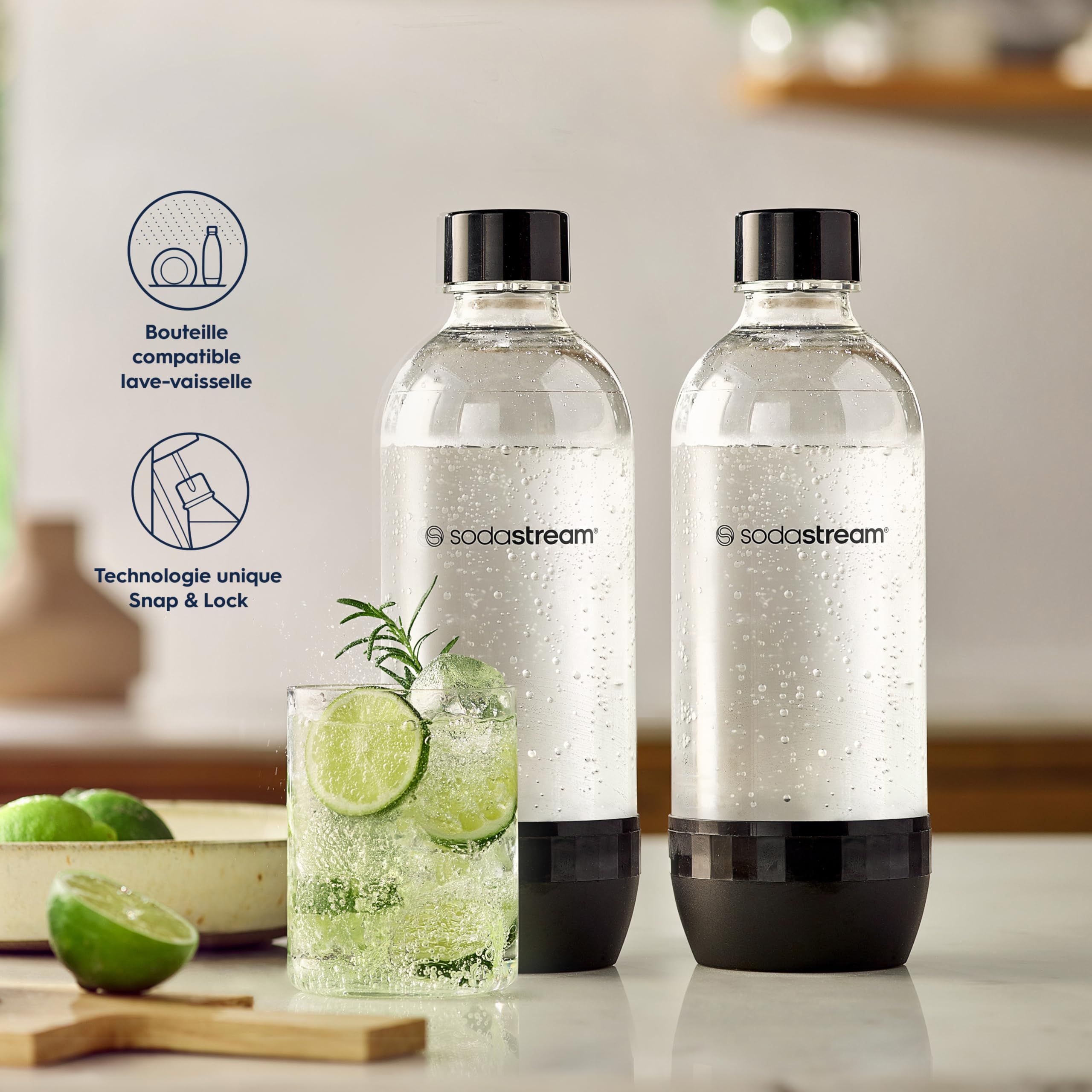 SodaStream PET Bottle Duo Pack (2 Bottles, 1L, black) (3000242)_4