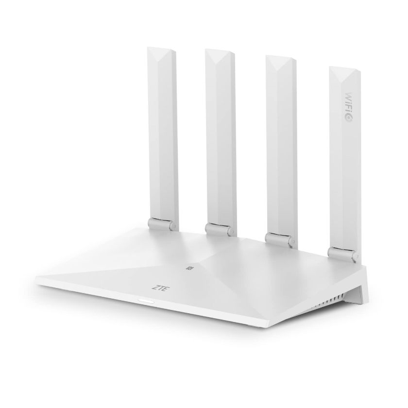 ZTE Router T3000 WiFi 6 AX3000 2xWAN/LAN 2xLAN WHITE_1