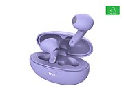 Casti Trust Yavi wireless, TWS, bluetooth, interfata USB-C, frecventa de raspuns 20 Hz - 20.000 Hz, violet_1