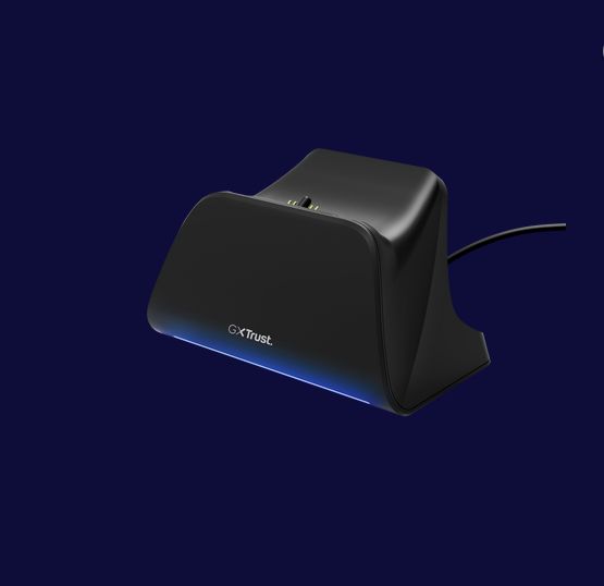 Incarcator pentru controller PS5 Trust GXT 255, material ABS, negru_1