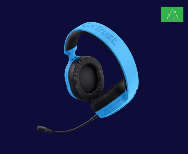 Casti Trust GXT 498B Forta pentru PS5, frecventa raspuns 20 Hz, 20.000 Hz, senzitivitate 90 dB, impendanta 32 Ohm, albastru_2