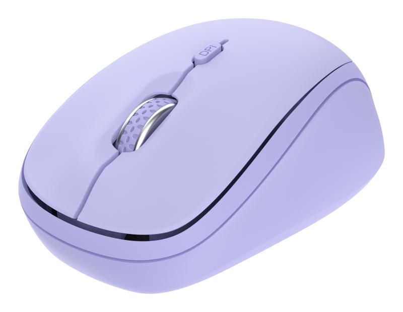Mouse wireless Trust Yvi, rezolutie maxima 1600 DPI, violet_4
