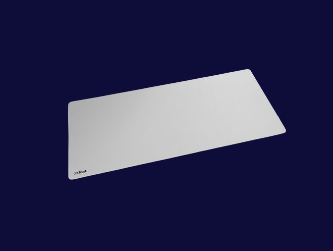 Mousepad Trust GXT 759W XXL gaming, material PET, suprafata usoara, alb_2
