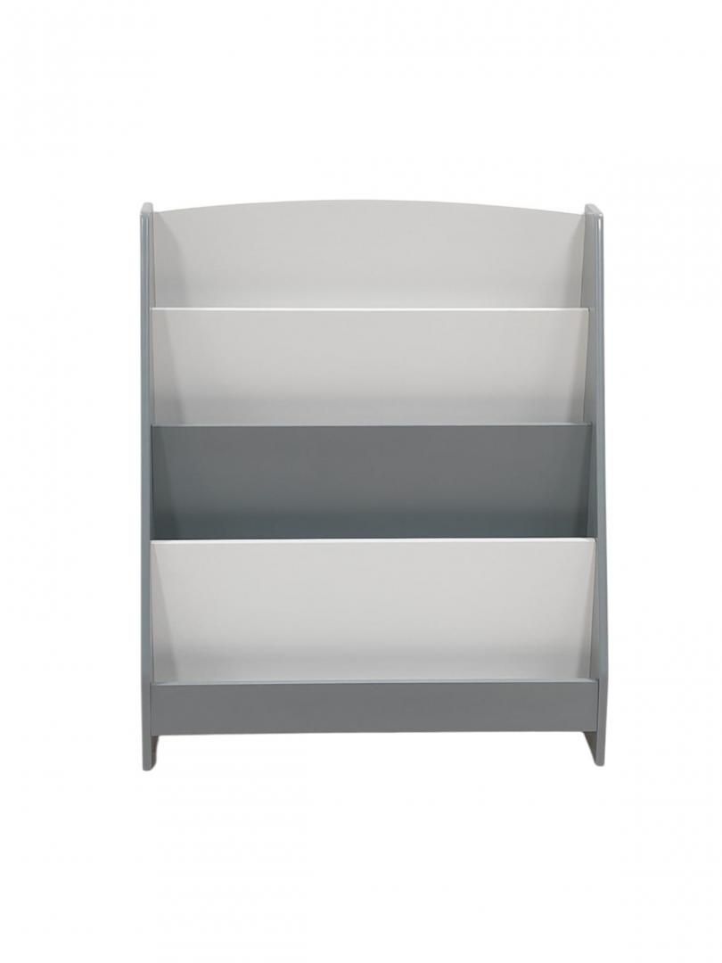 Raft depozitare carti, gri, MDF, U-Grow_4