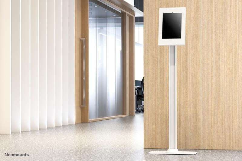 Stand podea mobil/fix pentru tablete Neomounts FL15-650WH1; pentru display-uri cu diagonale 9,7