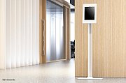 Stand podea mobil/fix pentru tablete Neomounts FL15-650WH1; pentru display-uri cu diagonale 9,7