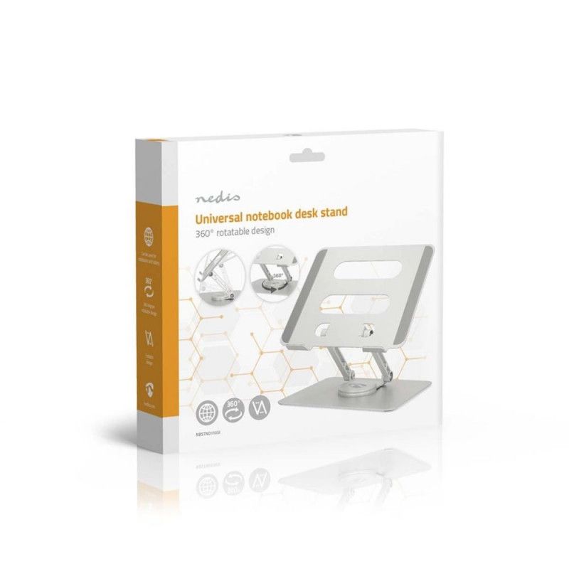 Notebook Stand Nedis 17  foldable rotating 360 degrees_3