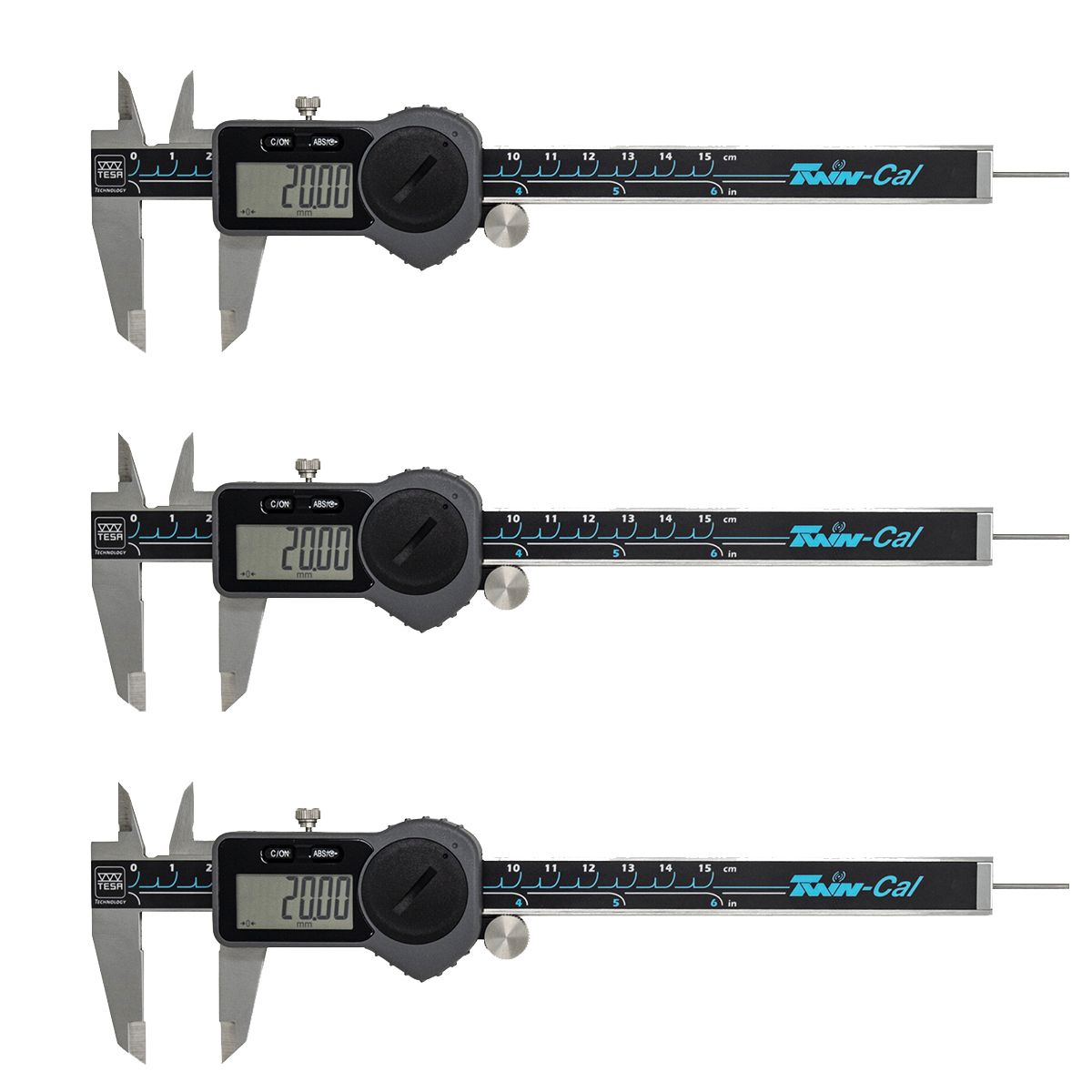 150 DIGIT CALIPER.   6 IP40 3V/RD TWIN-INCH ROLL_5