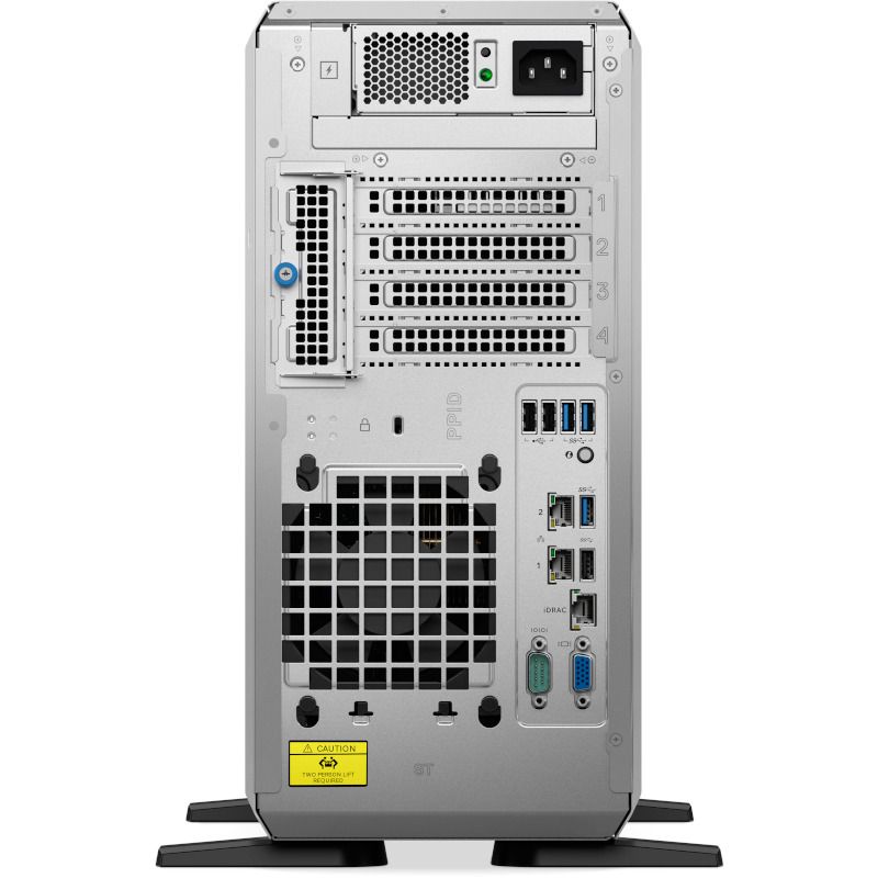 Dell PowerEdge T360 Tower Server,Intel Xeon E-2434 3.4GHz(4C/8T),16GB UDIMM 5600MT/s,480GB SSD SATA RI(8x3.5
