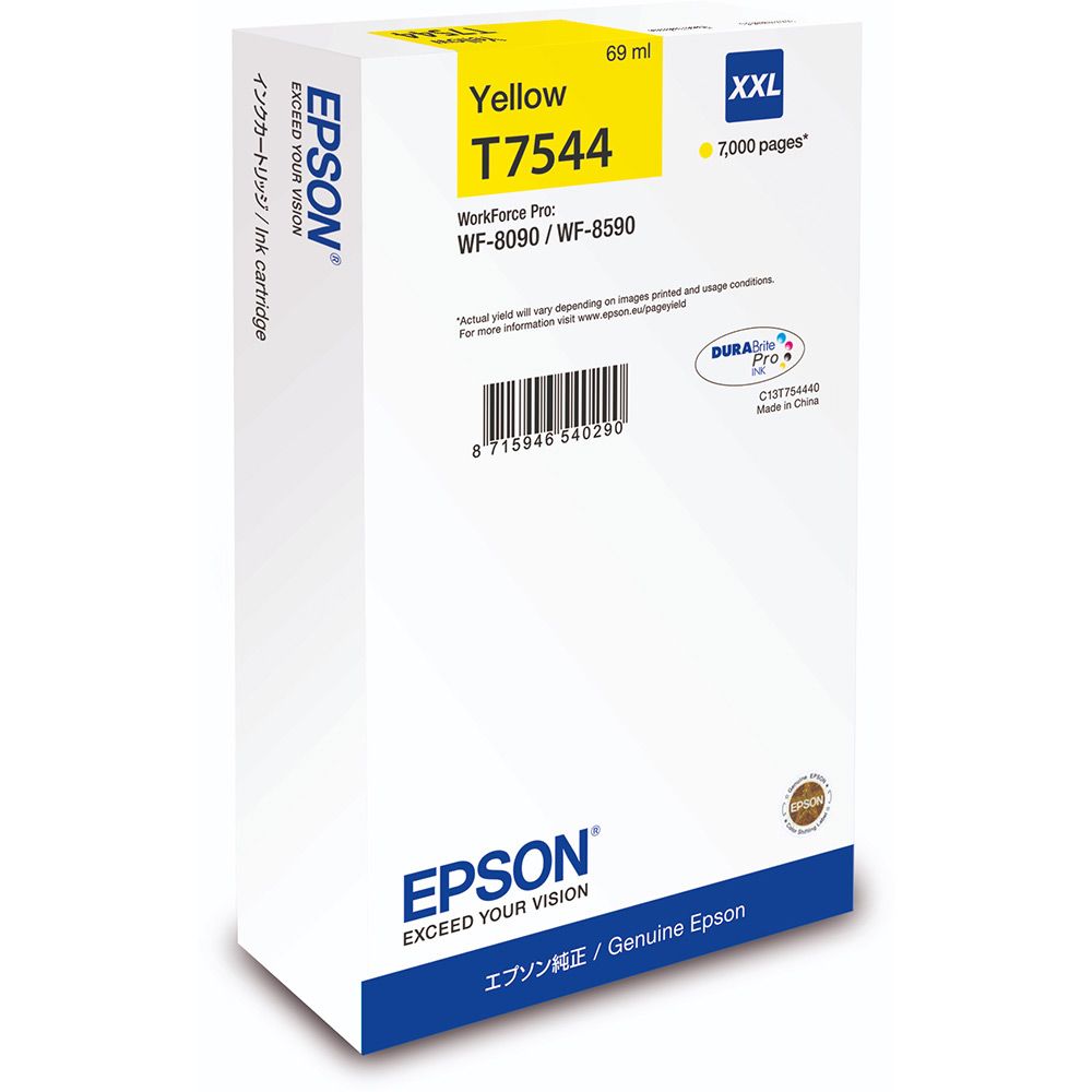 Epson Ink T7544 Yellow Gelb XXL (C13T754440)_1