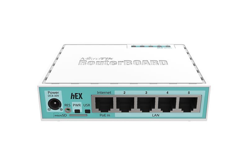 Mikrotik RB750GR3 Gigabit Ethernet Router Turquoise  White_2