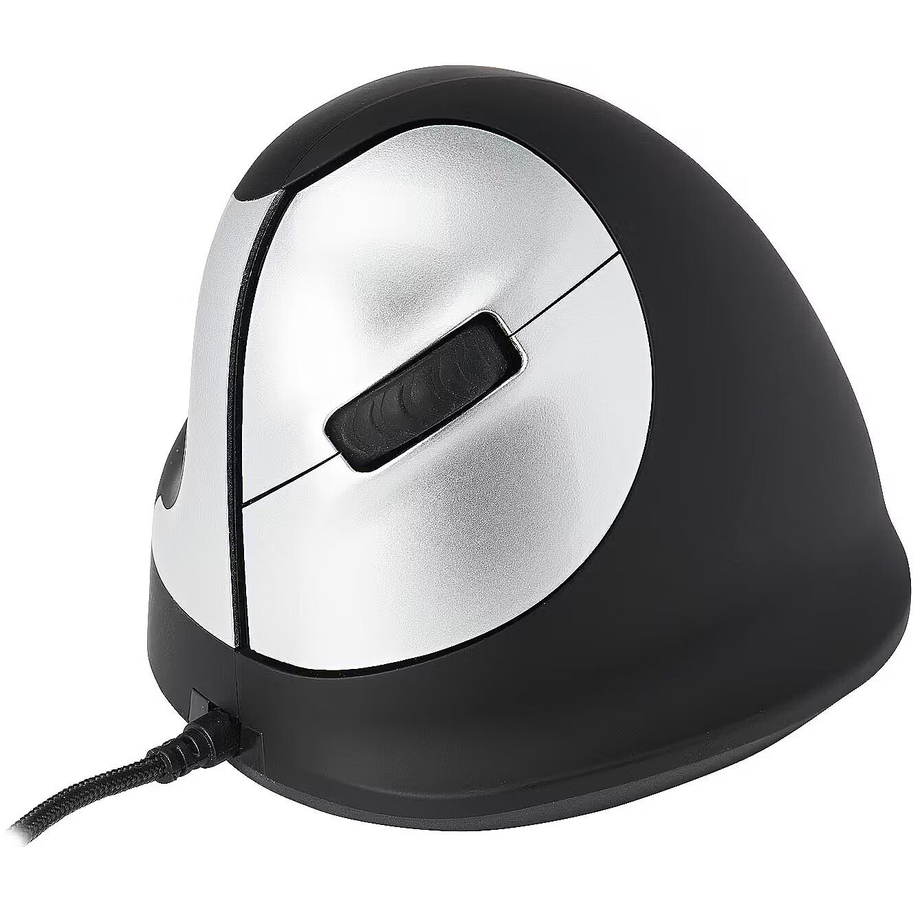 R Go Tools R-Go HE Mouse ergonomic left USB medium black/silver retail_2