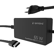 Cablexpert NPA-AC-PDQC65-01 65 W PowerDelivery GaN USB Type-C fast charger  black | Cablexpert_2